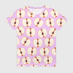 Женская футболка 3D Молодильные яблочки