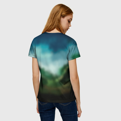 Женская футболка 3D Бронвин Бантли, цвет 3D печать - фото 4