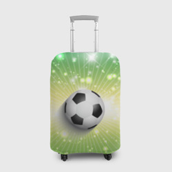 Чехол для чемодана 3D Футбольный мяч 3
