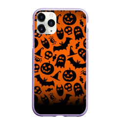 Чехол для iPhone 11 Pro матовый Halloween
