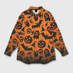 Мужская рубашка oversize 3D Halloween