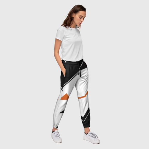 Женские брюки 3D cs:go - Asiimov P250 Style, цвет 3D печать - фото 5
