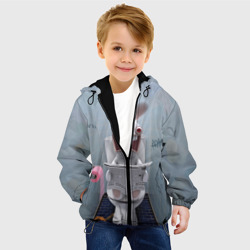 Детская куртка 3D Кролик с газетой - фото 2