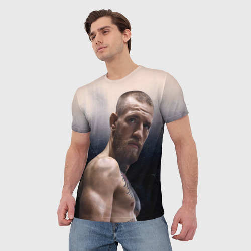 Мужская футболка 3D Конор Макгрегор, цвет 3D печать - фото 3