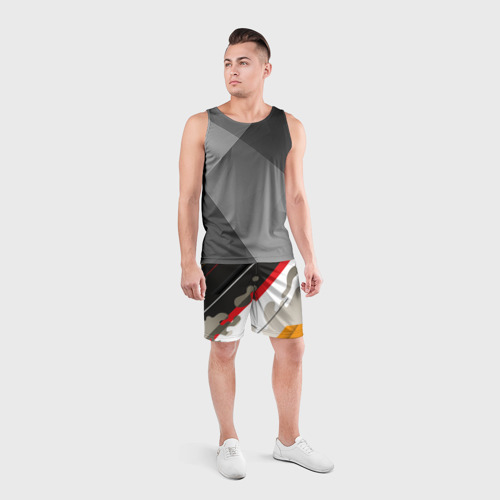 Мужские шорты спортивные Pat24, цвет 3D печать - фото 4