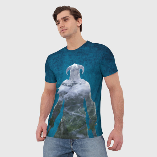 Мужская футболка 3D Skyrim - фото 3