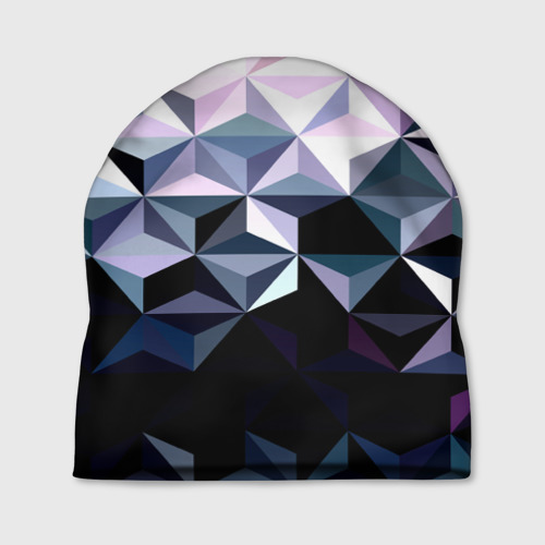 Шапка 3D Lowpoly Pattern