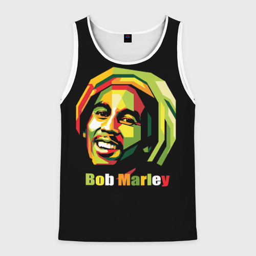 Мужская майка 3D Bob Marley, цвет 3D печать