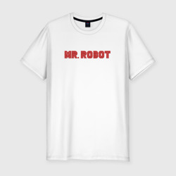 Мужская футболка хлопок Slim Мистер Робот