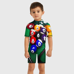 Детский купальный костюм 3D Бильярд - фото 2