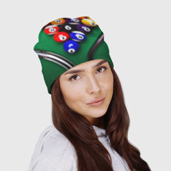 Шапка 3D Бильярд - фото 2