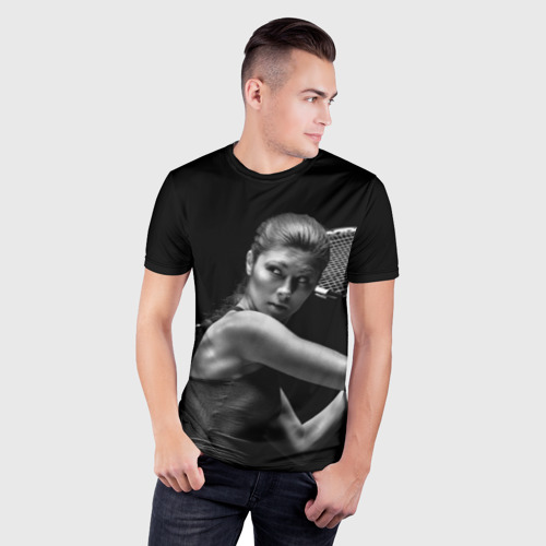 Мужская футболка 3D Slim Ответный удар, цвет 3D печать - фото 3