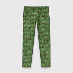 Детские леггинсы 3D Грустные лягушки Пере паттерн