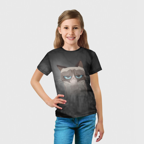 Детская футболка 3D Grumpy Cat - фото 5