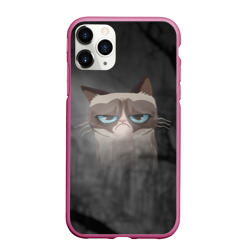 Чехол для iPhone 11 Pro Max матовый Grumpy Cat