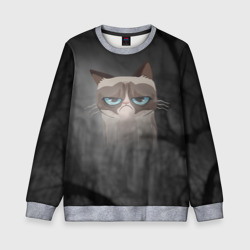 Детский свитшот 3D Grumpy Cat