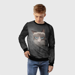 Детский свитшот 3D Grumpy Cat - фото 2