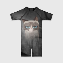 Детский купальный костюм 3D Grumpy Cat