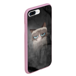Чехол для iPhone 7Plus/8 Plus матовый Grumpy Cat - фото 2
