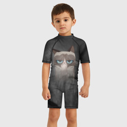 Детский купальный костюм 3D Grumpy Cat - фото 2