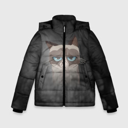 Зимняя куртка для мальчиков 3D Grumpy Cat