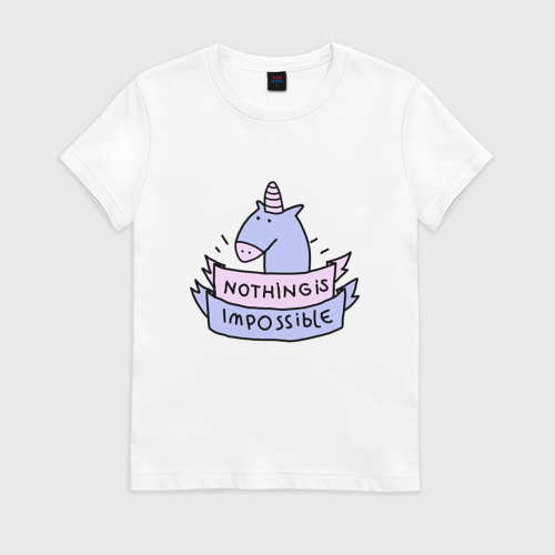 Женская футболка хлопок unicorn Фото 01 Женская футболка хлопок unicorn Фото 01