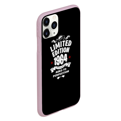 Чехол для iPhone 11 Pro матовый 1964 - Ограниченная серия, цвет розовый - фото 3