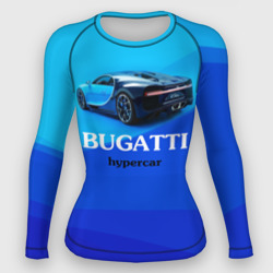 Женский рашгард 3D Bugatti hypercar