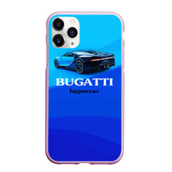 Чехол для iPhone 11 Pro Max матовый Bugatti hypercar