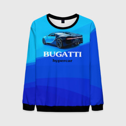 Мужской свитшот 3D Bugatti hypercar