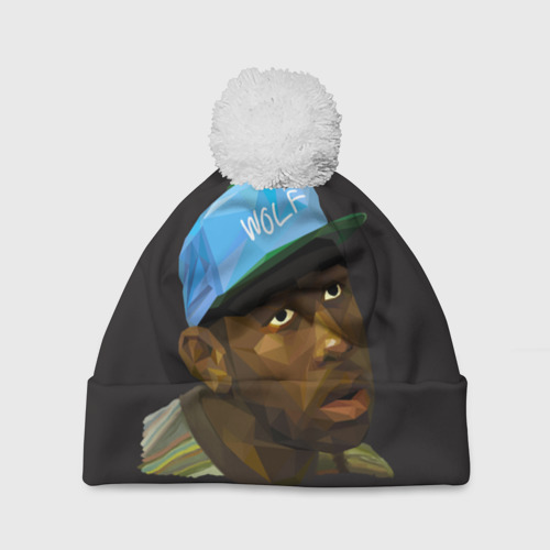 Шапка 3D c помпоном Tyler the creator, цвет 3D печать