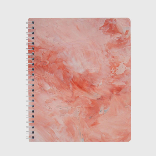 Тетрадь Розовый мрамор - Венец, цвет крупная клетка