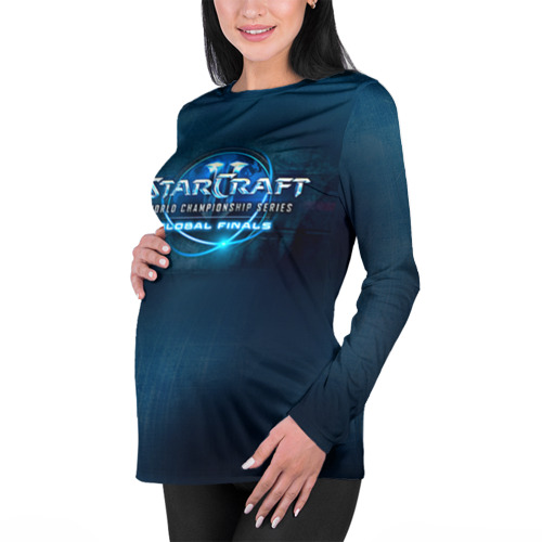 Женский лонгслив 3D для беременных StarC Фото 01 Женский лонгслив 3D для беременных StarC Фото 01