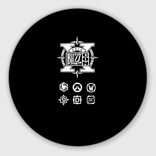 Коврик для мышки круглый BlizzCon 5 Фото 01 Коврик для мышки круглый BlizzCon 5 Фото 01