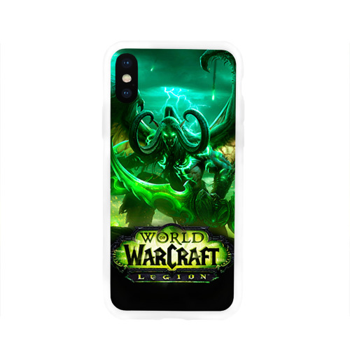 Чехол для Apple iPhone X силиконовый глянцевый WarC Фото 01 Чехол для Apple iPhone X силиконовый глянцевый WarC Фото 01