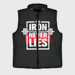 Мужской жилет утепленный 3D Bodybuilding: Железо не лжёт