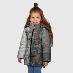 Зимняя куртка для девочек 3D Фитоняшка - фото 2