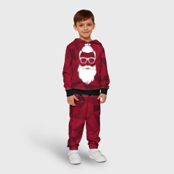 Детский костюм с толстовкой 3D Санта хипстер - фото 2