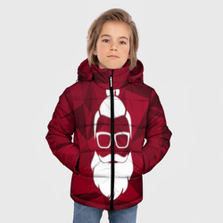Зимняя куртка для мальчиков 3D Санта хипстер - фото 2