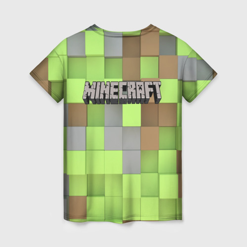 Женская футболка 3D Minecraft - фото 2