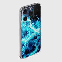 Чехол для iPhone 15 Pro силиконовый с защитой камеры Energy - фото 2