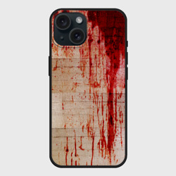 Чехол силиконовый для Apple iPhone 15 матовый Бинты