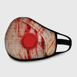 Маска из неопрена Бинты с потёками крови текстура