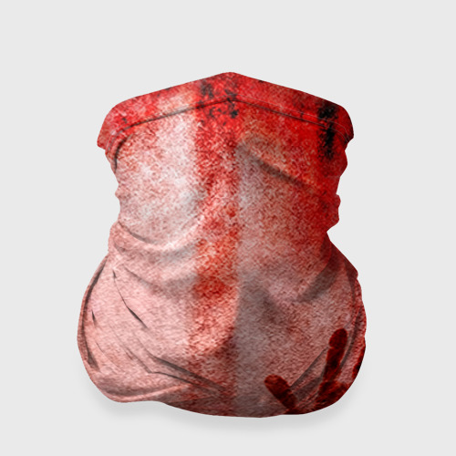 Бандана-труба 3D Кровавые отпечатки, цвет 3D печать