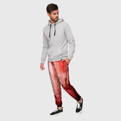 Мужские брюки 3D Кровавые отпечатки - фото 2