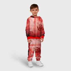 Детский костюм с толстовкой 3D Кровавые отпечатки  - фото 2