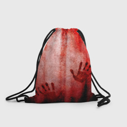Рюкзак-мешок 3D Кровавые отпечатки