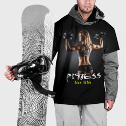 Накидка на куртку 3D Fitness for life