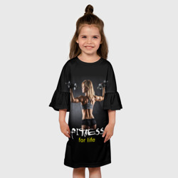 Детское платье 3D Fitness for life - фото 2