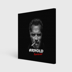 Холст квадратный Arnold forever